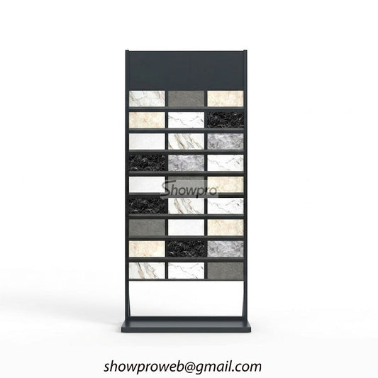 Display stands for 10x20 porcelain tile samples