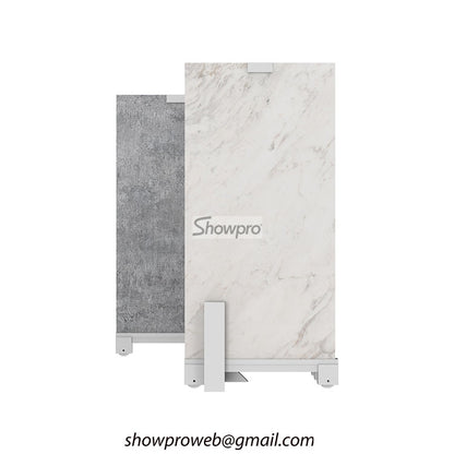 tile samples sliding display rack ceramic display