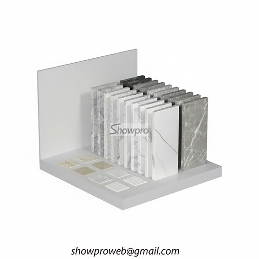 Sample tiles tabletop display stand supplier