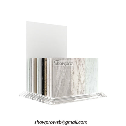Showroom countertop display for tile samples