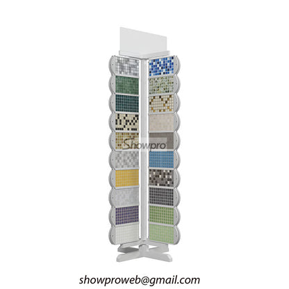 mosaic display rack