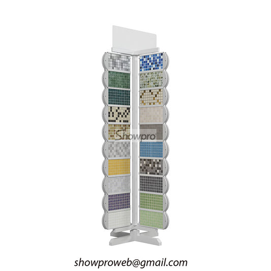 mosaic display rack