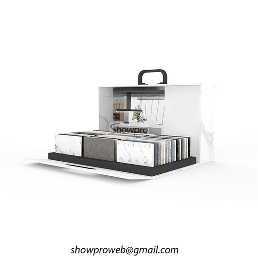 tiles sample portable box sample stone display box