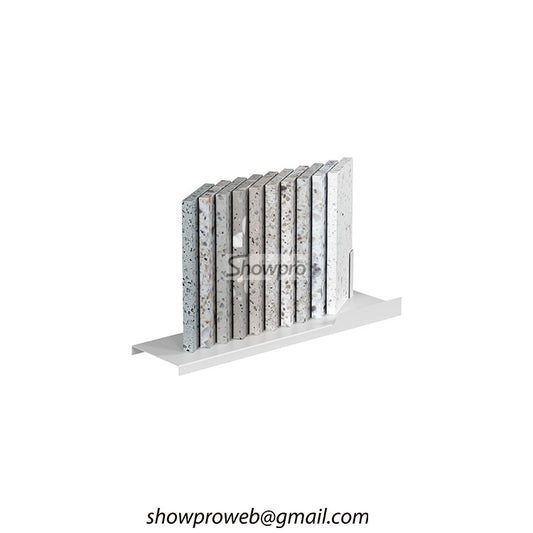 Multi-slot countertop tile sample holders