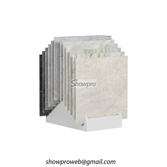 ceramic display stand simple display rack for stone