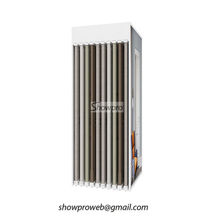 Durable door display stand wooden door display ideas