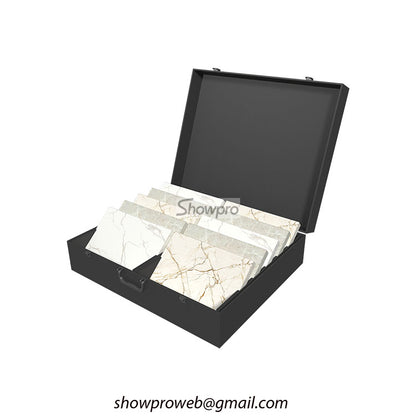 tile sample suitcase