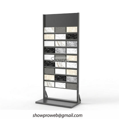 Display stands for 10x20 porcelain tile samples