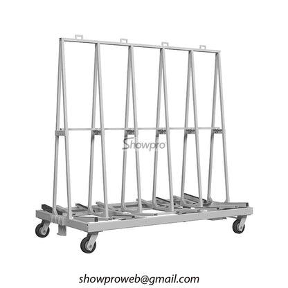 granite slab display stand stone transport rack