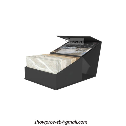 preminum quartz sample display box wholesale