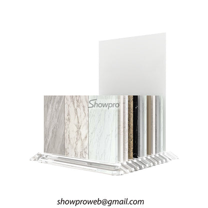 Showroom countertop display for tile samples