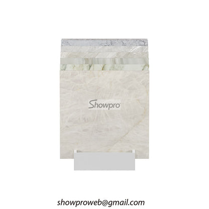 ceramic display stand simple display rack for stone