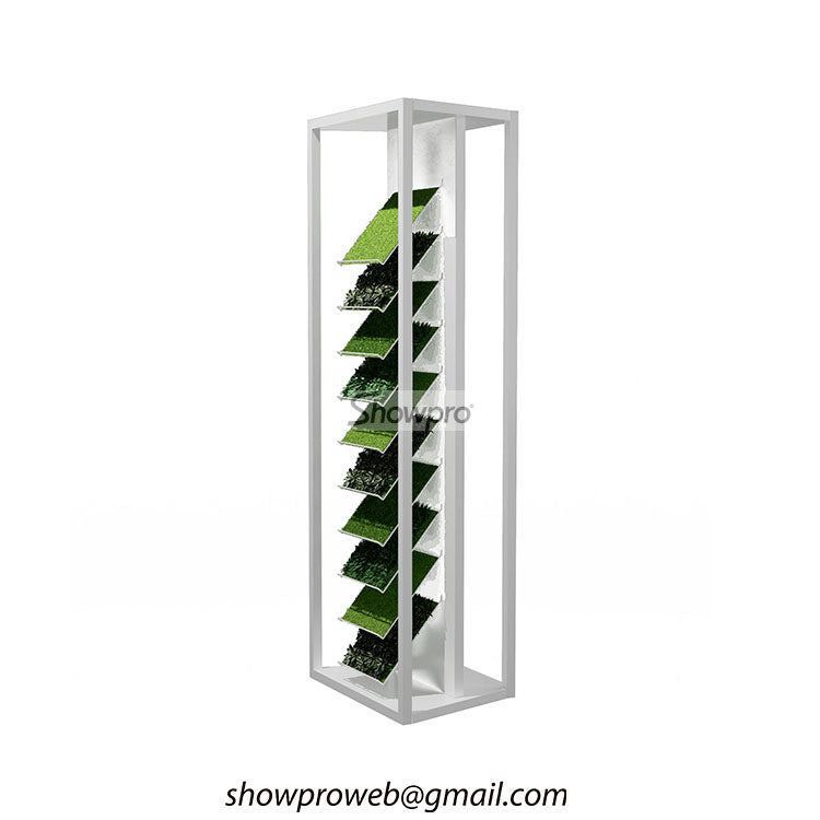 Hot sale artificial turf display rack
