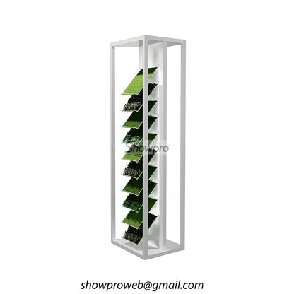 Hot sale artificial turf display rack