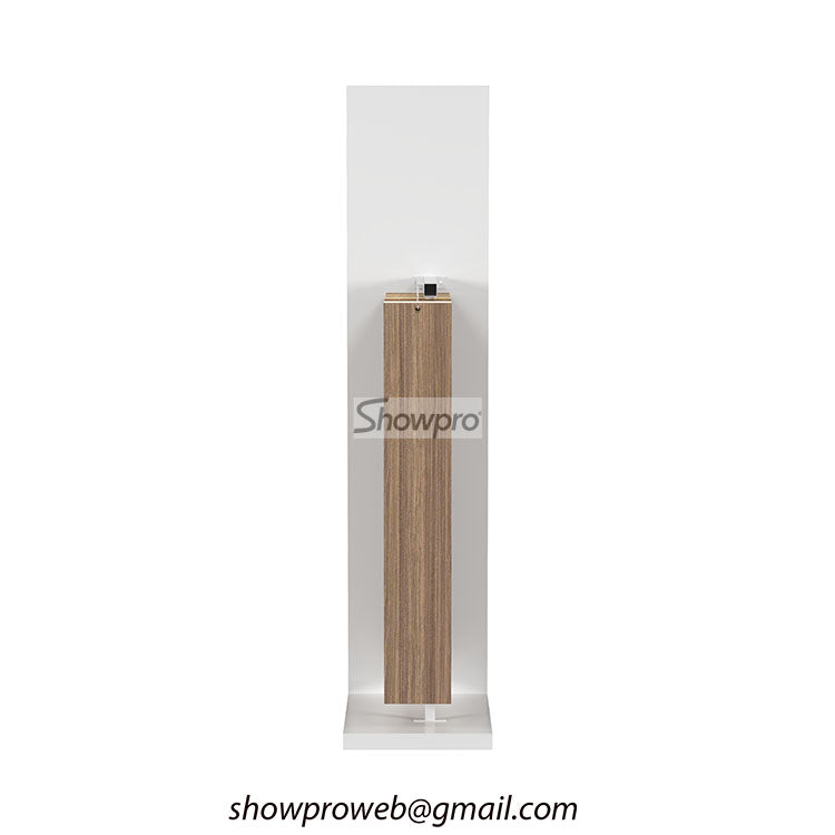 wooden floor simple display racks wholesale