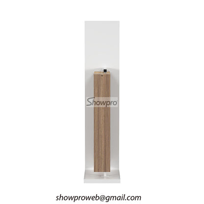 wooden floor simple display racks wholesale