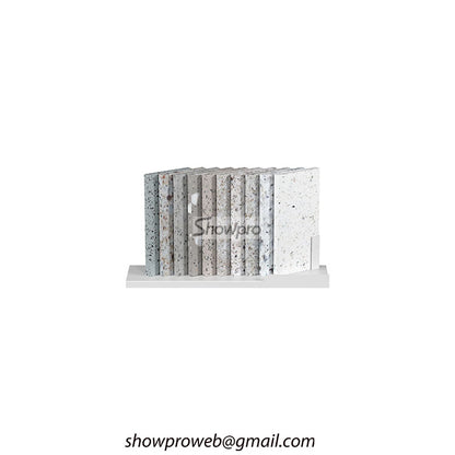 Multi-slot countertop tile sample holders