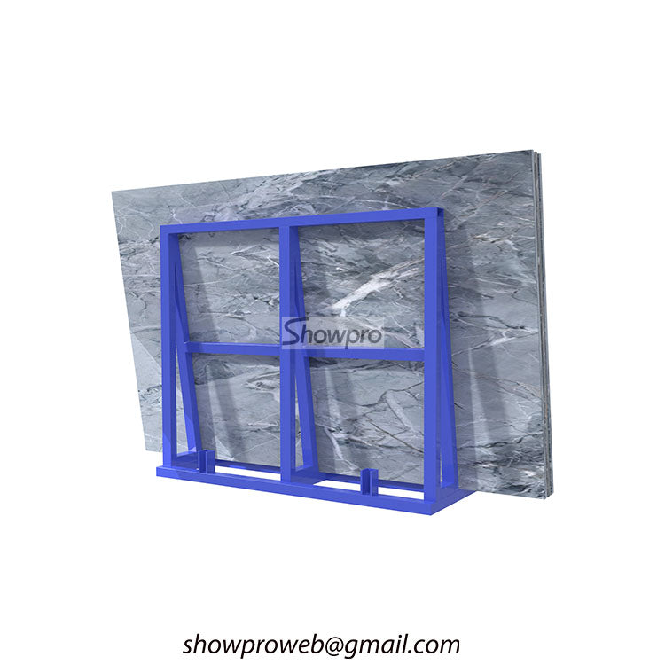 freestanding natural stone slab exhibition racks