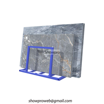 freestanding natural stone slab exhibition racks
