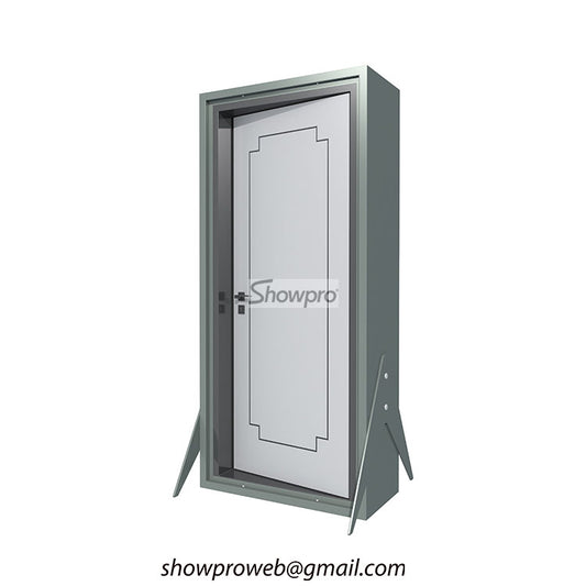 Stainless steel flush door stand for promotion