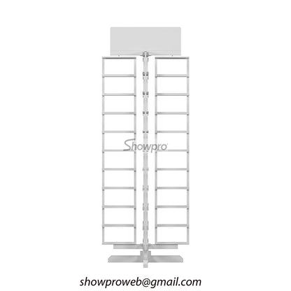 Mosaic sample display rack mosaic display solution