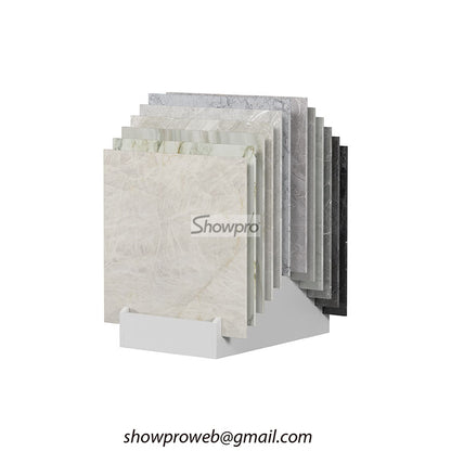 ceramic display stand simple display rack for stone
