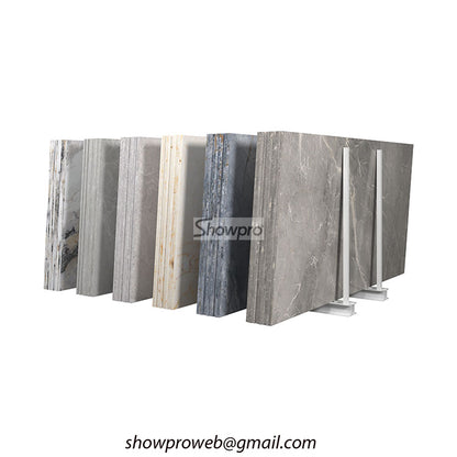 marble stone storage rack granite display stand