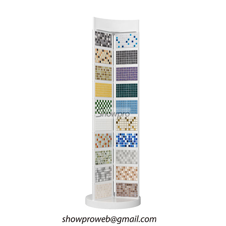 tile displays mosaic sample display rack wholesale