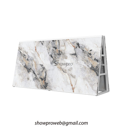 A frame granite display stand marble display stand