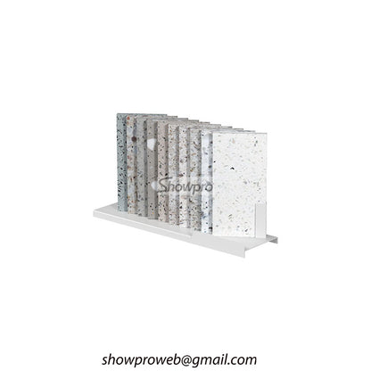 Multi-slot countertop tile sample holders