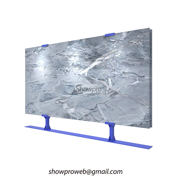 Wholesale quartz slab display stands for tile shops