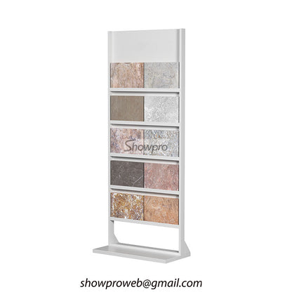 Customizable tile sample display solution for distributors