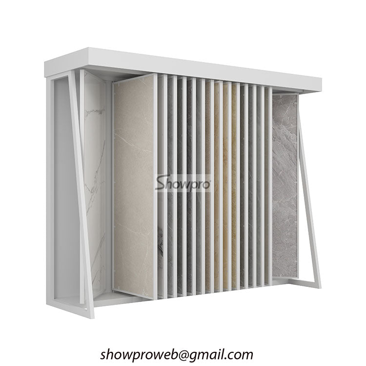 page turning display rack
