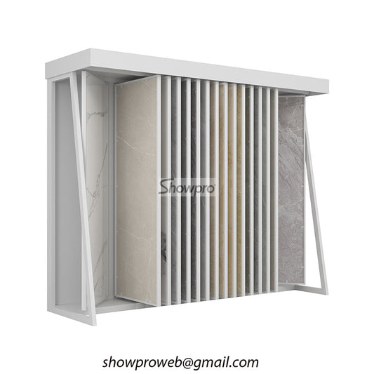 page turning display rack