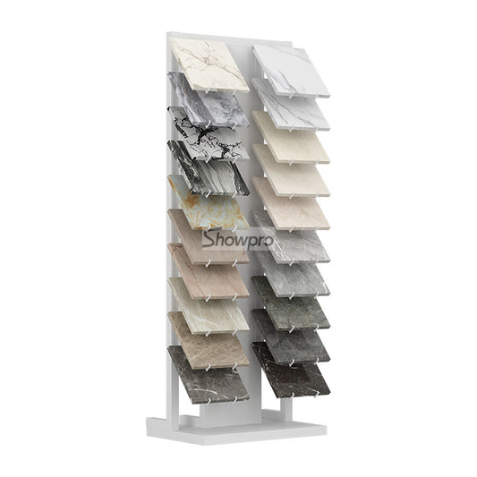 Granite sample display racks stone storage rack