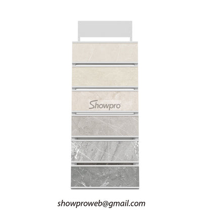 tiles display stand sample stone display solution