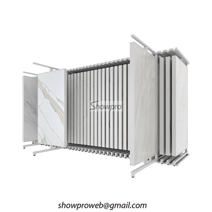 sample stone display stand rotating tile display racks