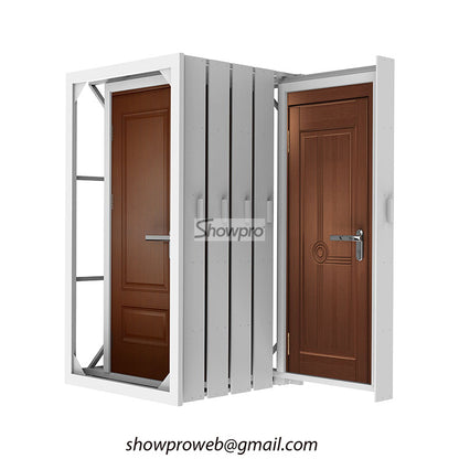 doors sliding display stand door display ideas