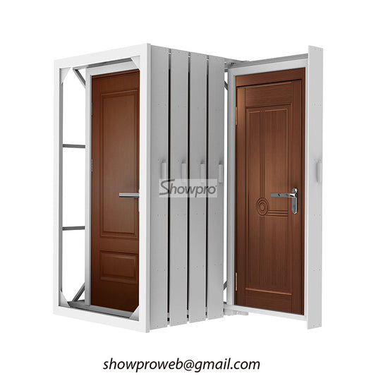 doors sliding display stand door display ideas