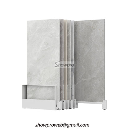 simple quartz display stand stone display ideas