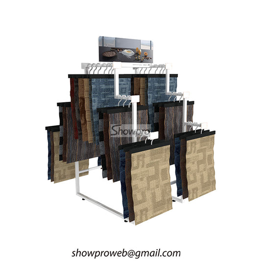 rug display rack