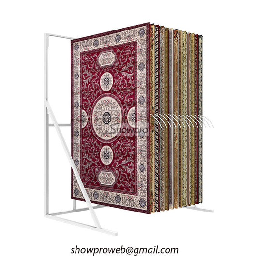carpet display rack