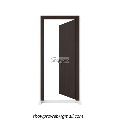 wood door display rack door display ideas