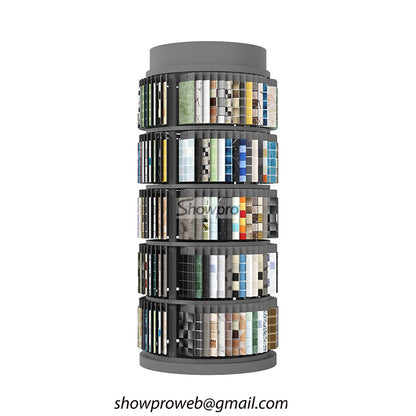 Mosaic samples display rack mosaic display showroom