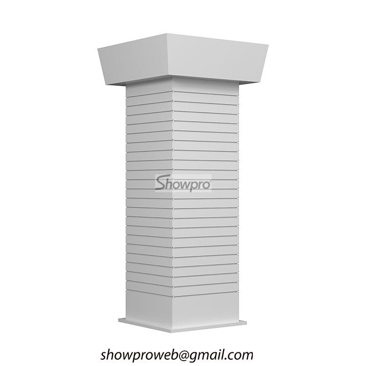 Mosaic sample tiles hanging display rack