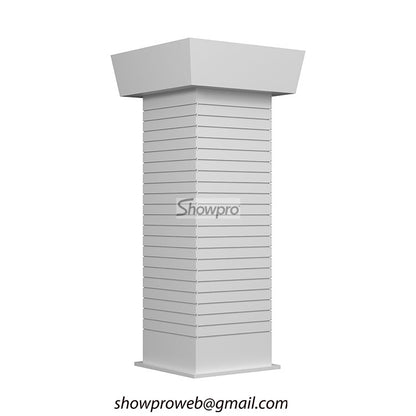 Mosaic sample tiles hanging display rack