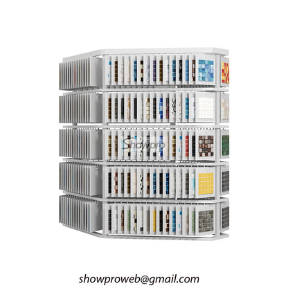 Mosaic tiles hanging rack tiles display stand