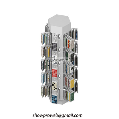 Vertical tile mosaic display stands manufacturer