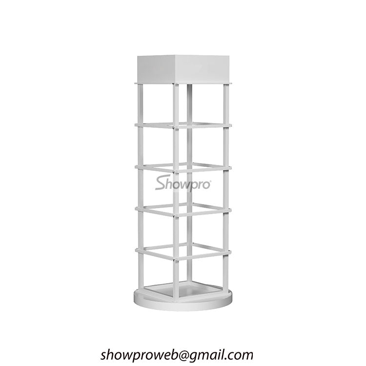 Tile sample display stand for design studios