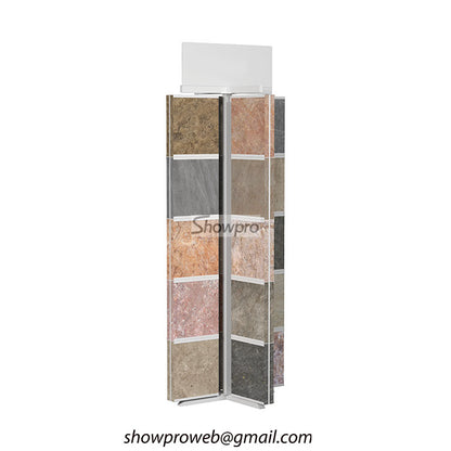Outdoor waterproof stone sample display